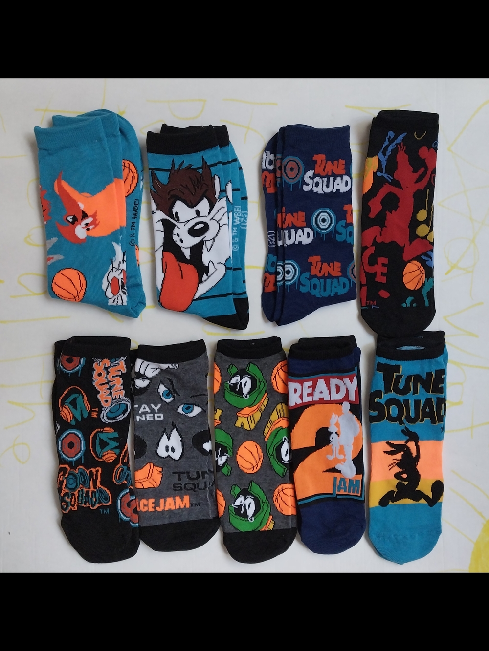Looney Tunes "Tune Squad" Space Jam 2 - Socks Pack
